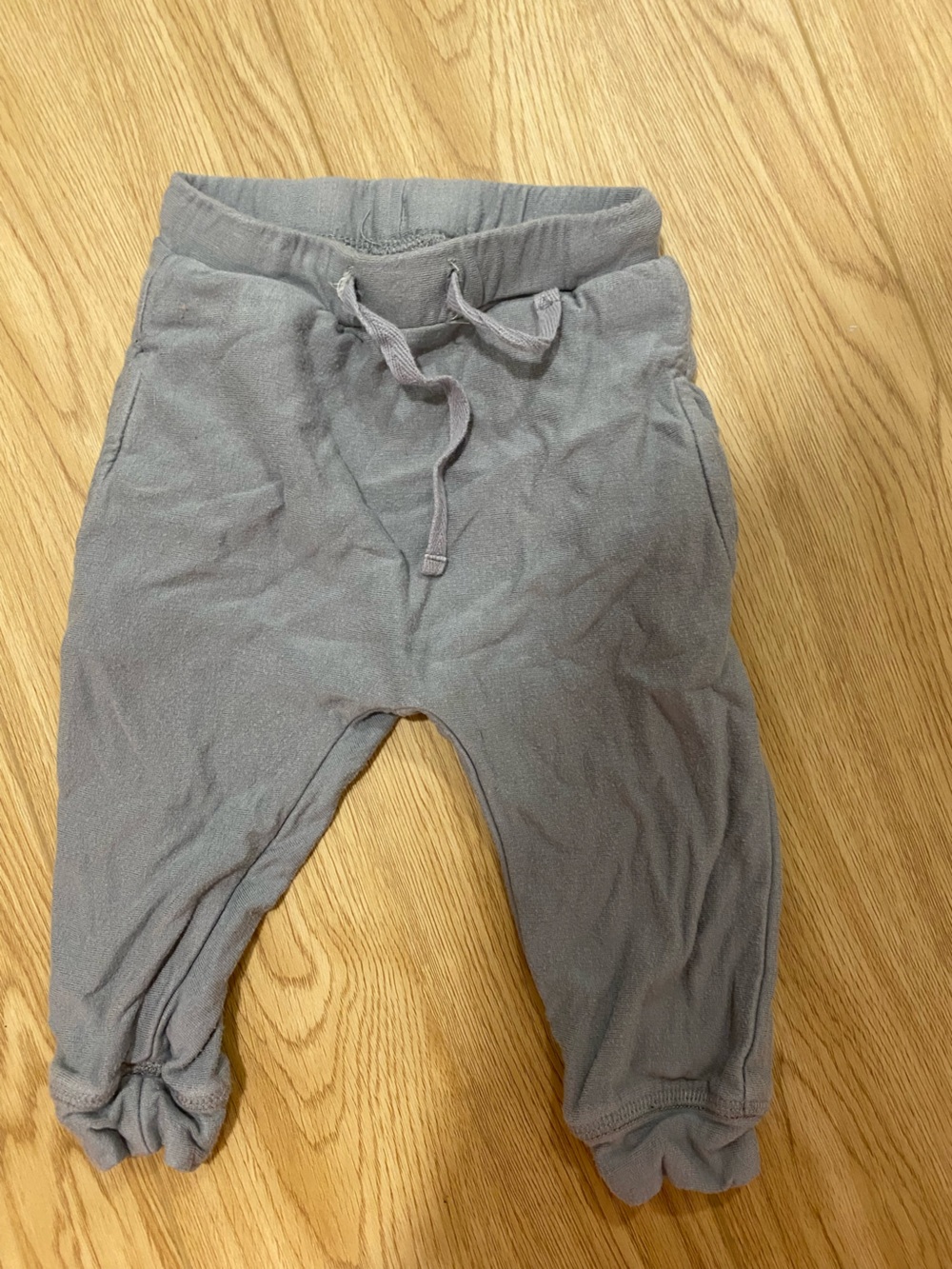 Kids Gray Jogger Sweatpants with Drawstring